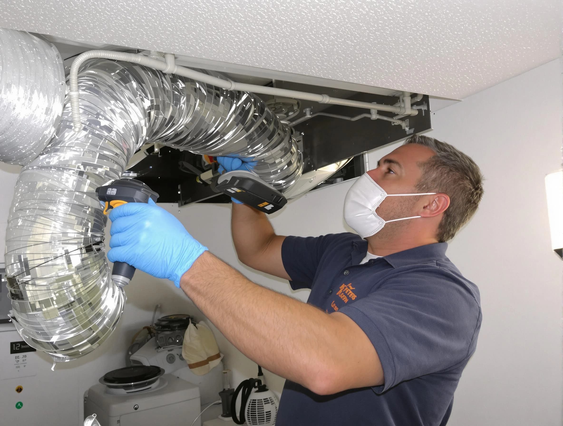 Saratoga Springs Dryer Vent Cleaning professional performing thorough residential dryer vent cleaning in Saratoga Springs