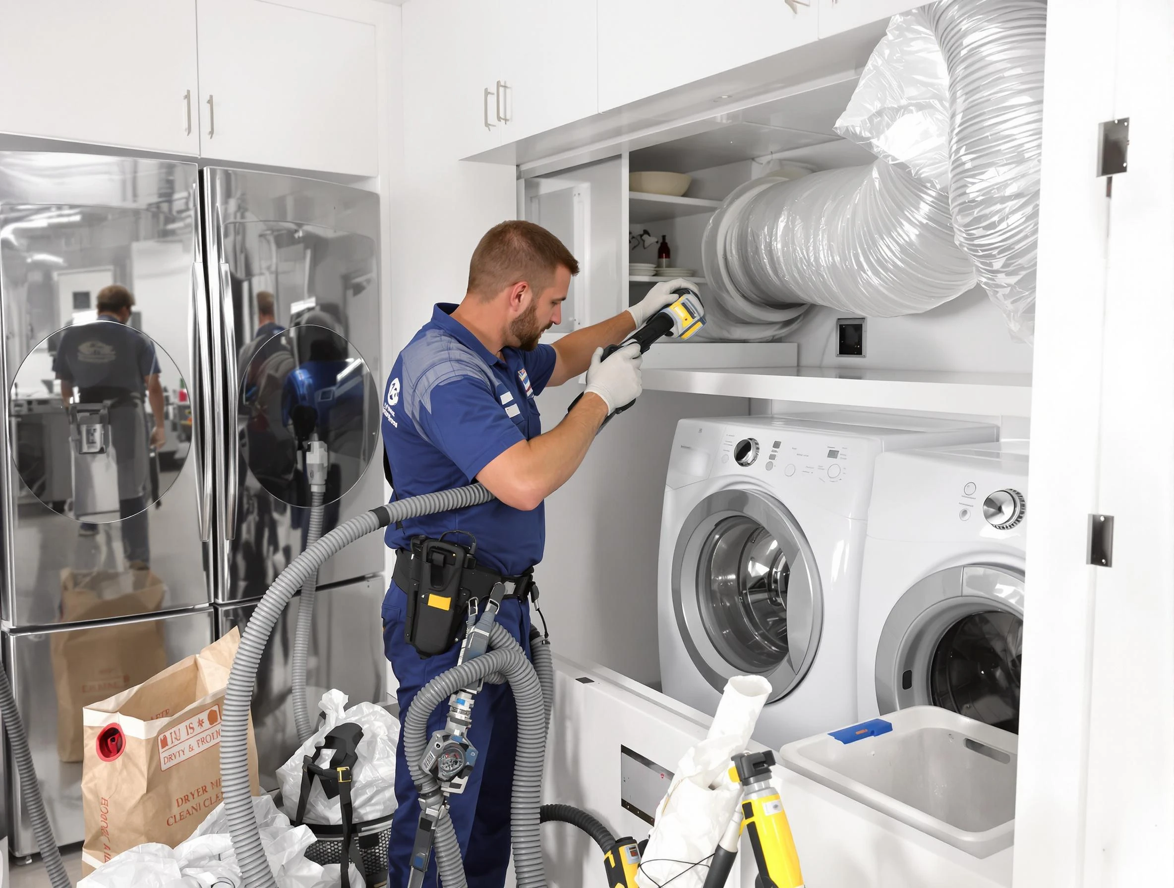 Professional duct cleaning by Saratoga Springs Dryer Vent Cleaning in Saratoga Springs