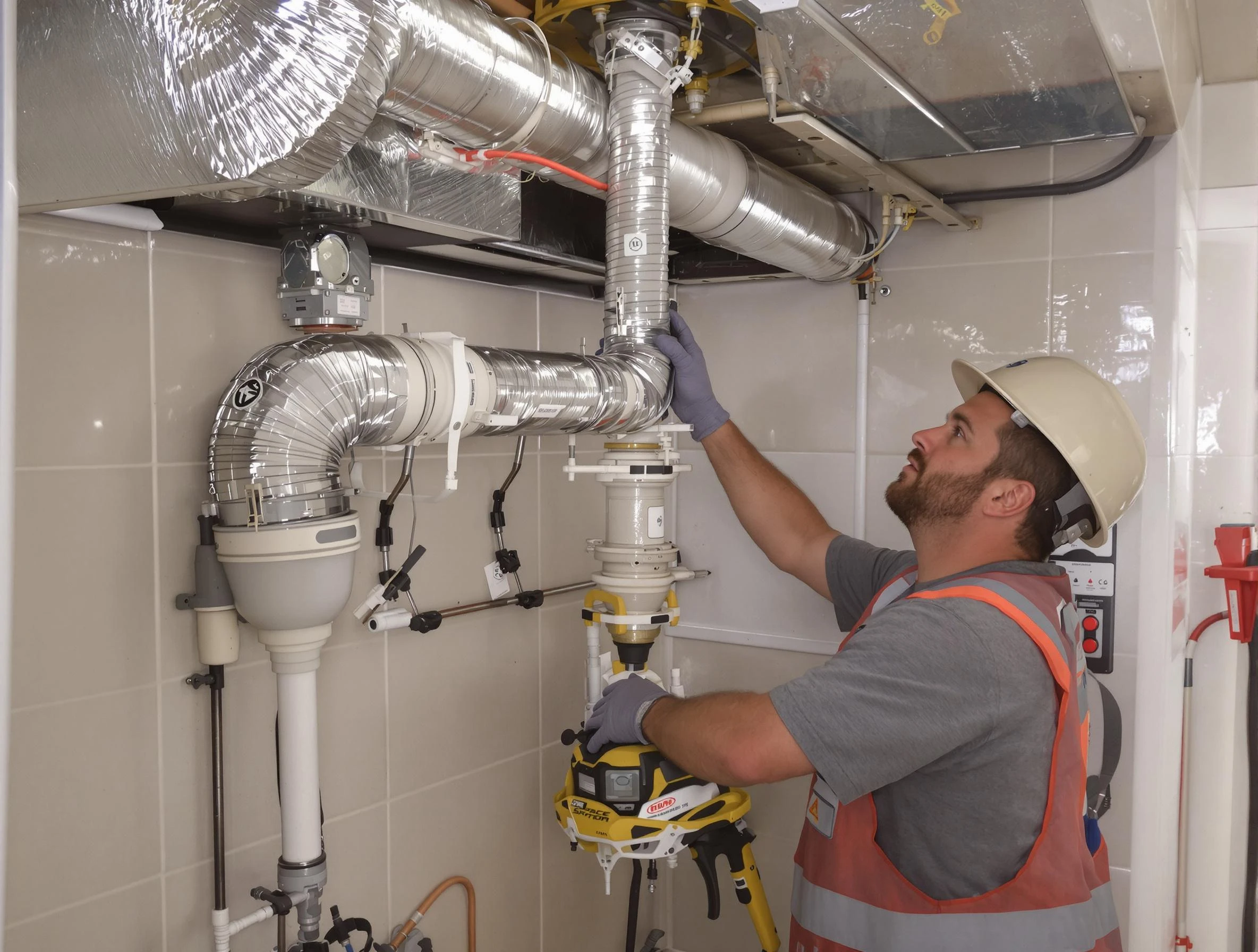 Saratoga Springs Dryer Vent Cleaning expert performing professional dryer vent repair and installation in Saratoga Springs